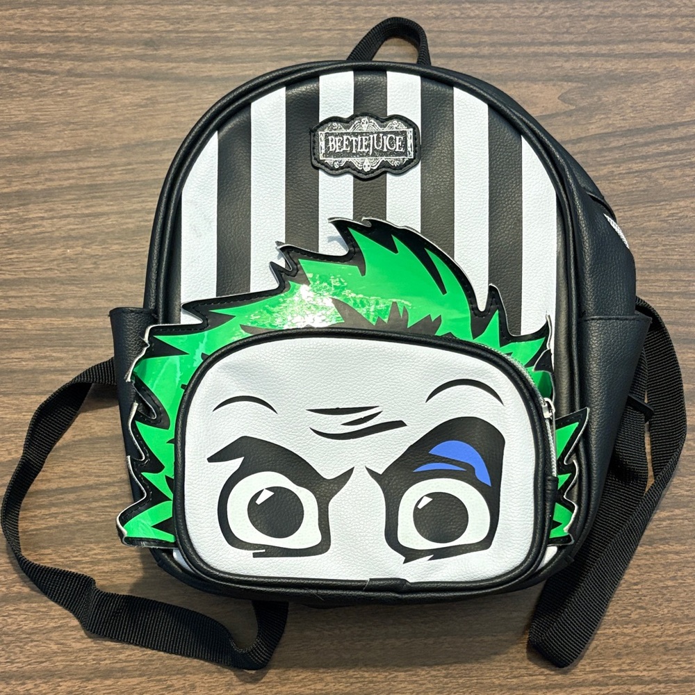 Beetlejuice Itโs Showtime Mini Backpack